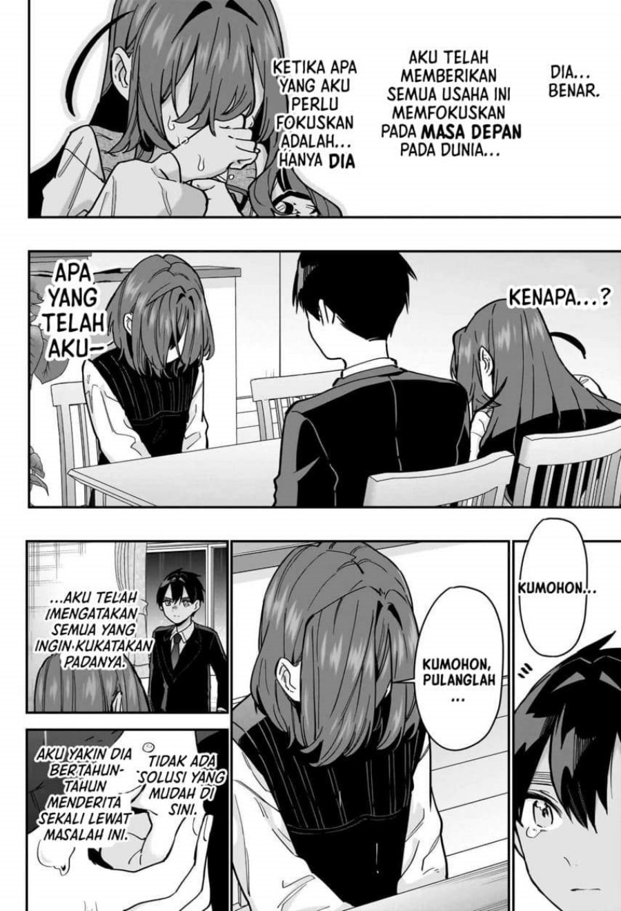 Kimi no Koto ga Dai Dai Dai Dai Daisuki na 100-ri no Kanojo Chapter 135 Bahasa Indonesia